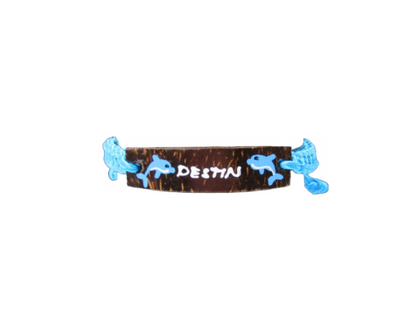 BR0202 BRACELET DESTIN BLUE MACRAME