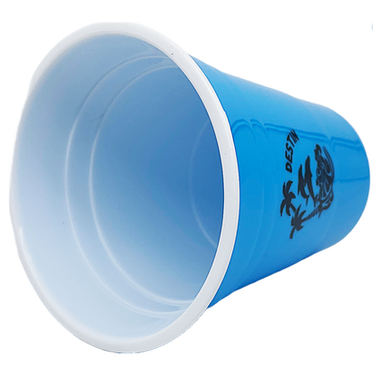 DC0002A DESTIN PARTY CUP BLUE DOLPHINS