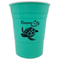 DC0003B  PANAMA CITY BEACH PARTY CUP TEAL TURTLE
