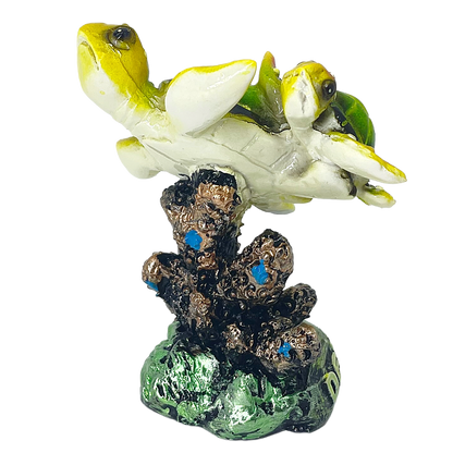 FIG3501A DESTIN TURTLE FIGURINE 3.5"