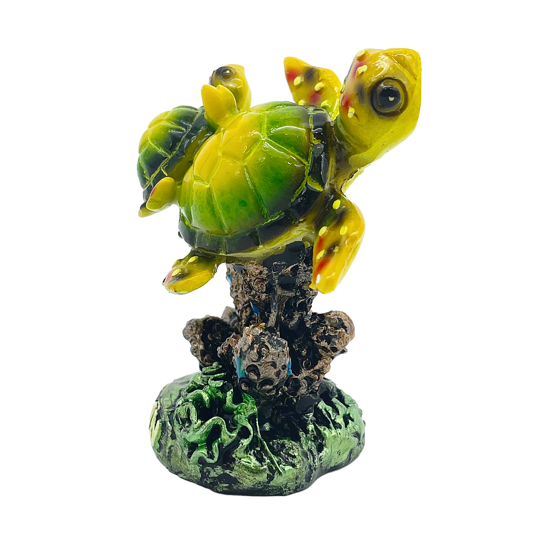 FIG3501A DESTIN TURTLE FIGURINE 3.5"