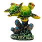 FIG3501B PANAMA CITY BEACH TURTLE FIGURINE 3.5"