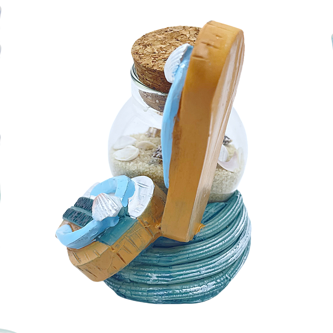 FIG5006 PANAMA CITY BEACH SAND FIGURINE