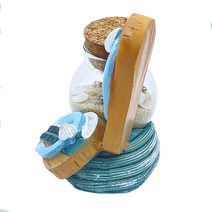 FIG5006 PANAMA CITY BEACH SAND FIGURINE