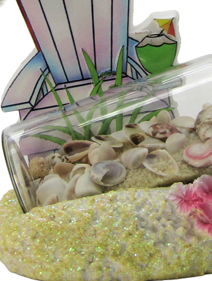 FIG5016 PANAMA CITY BEACH CHAIR SAND BOTTLE