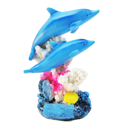 FIG5014 PAD DOLPHINS CORAL REEF