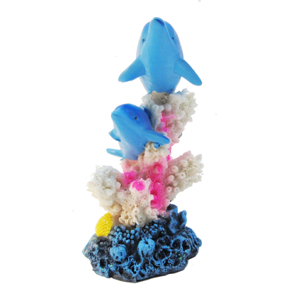 FIG5014 PAD DOLPHINS CORAL REEF