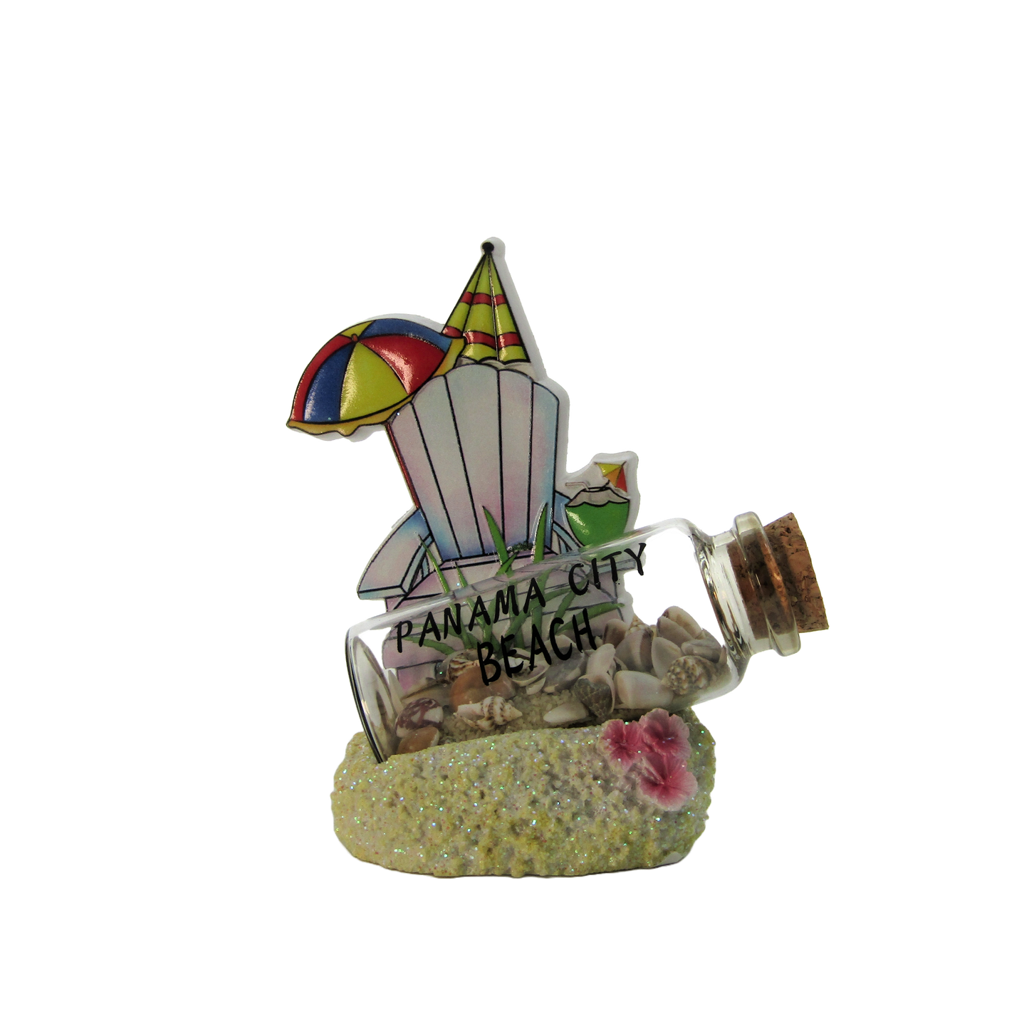 FIG5016 PANAMA CITY BEACH CHAIR SAND BOTTLE