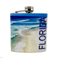HF3501 HIP FLASK FLORIDA LETTERS