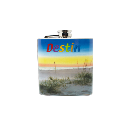 HF3506 HIP FLASK  DESTIN BEACH