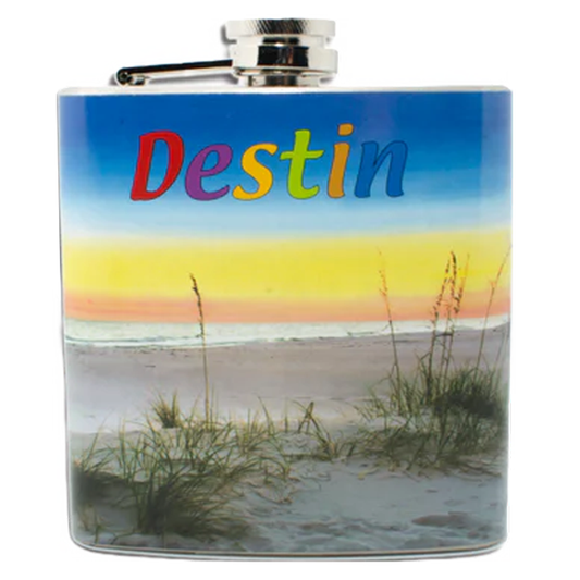 HF3506 HIP FLASK  DESTIN BEACH