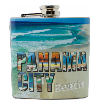 HF3509 HIP FLASK PANAMA CITY BEACH BEACH