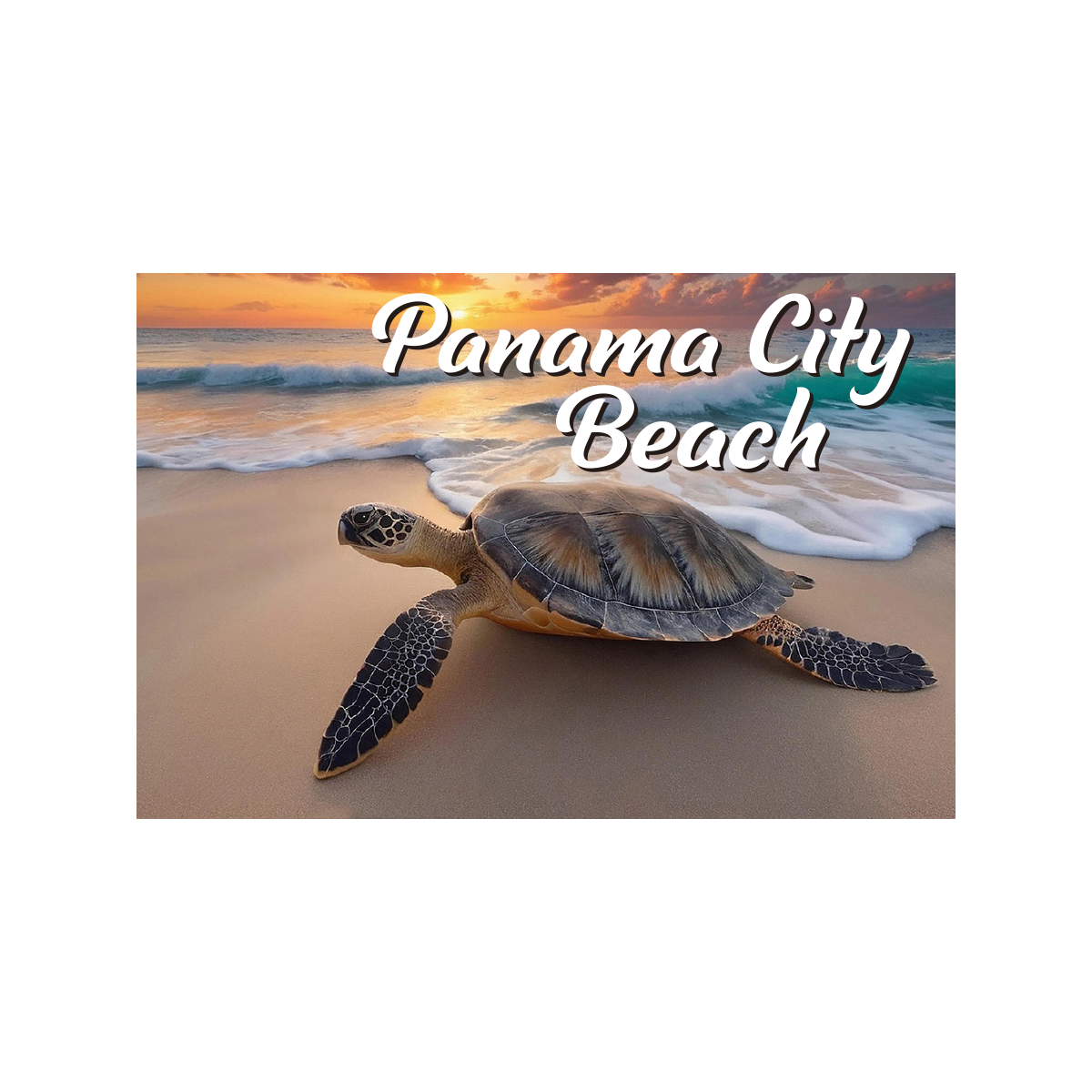LP0002B PANAMA CITY BEACH TURTLE