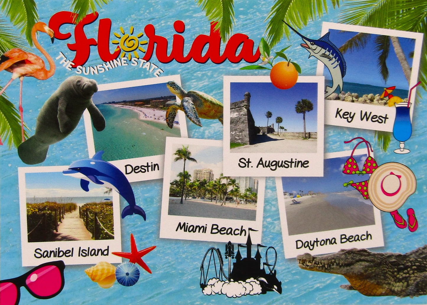 LP0003 FLORIDA COLLAGE