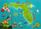 LP0079 FLORIDA MAP