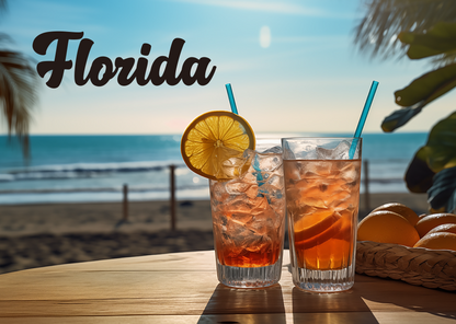 LP0909 FLORIDA BEACH DRINKS