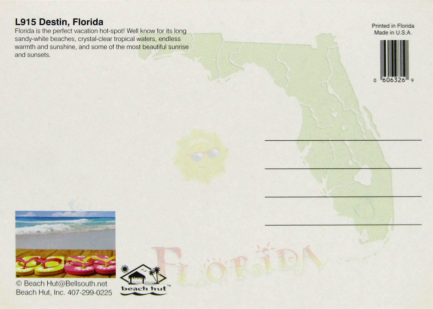 LP0915 DESTIN FLIP FLOPS