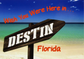 LP0918 DESTIN SIGN