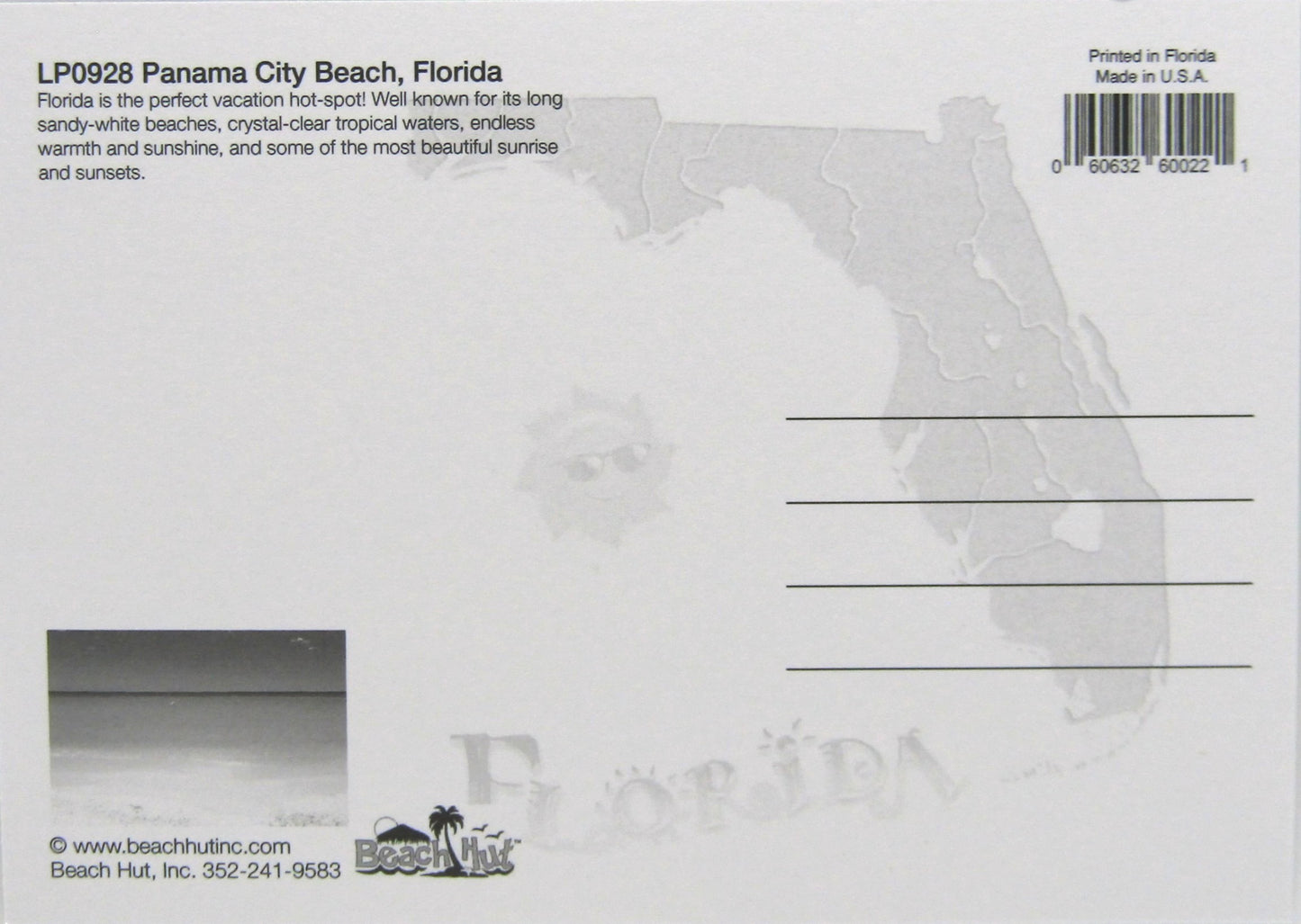 LP0928 PANAMA CITY BEACH SIGN