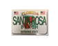 LP0994 SANTA ROSA BEACH LICENSE PLATE