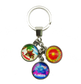 MK1127 FLORIDA METAL KEYCHAIN TURTLE
