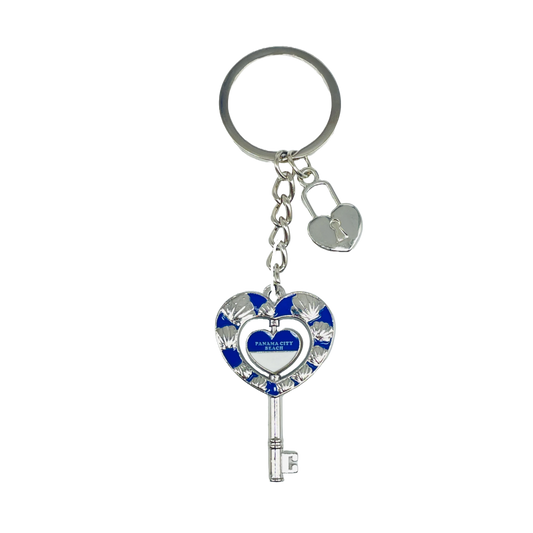 MK1427 PANANMA CITY BEACH  KEY KEYCHAIN