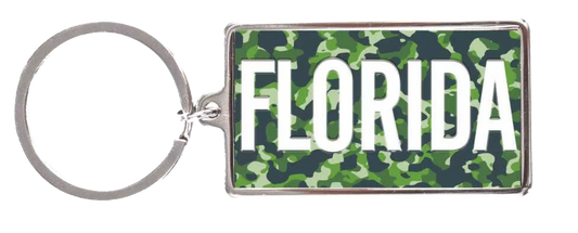 MK1155 FLORIDA GREEN CAMO KEYCHAIN