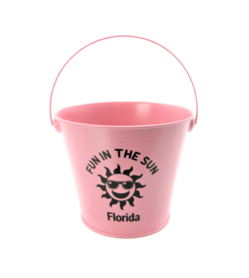 MP0001 METAL PINK PAIL