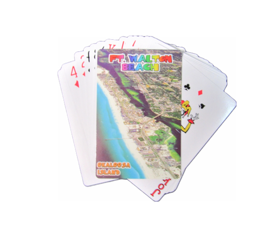 PC0025 FT. WALTON BEACH PLAYING CARDS