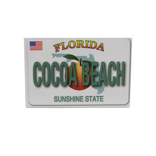 PM0008C COCOA BEACH LICENSE PLATE