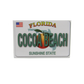 PM0008C COCOA BEACH LICENSE PLATE