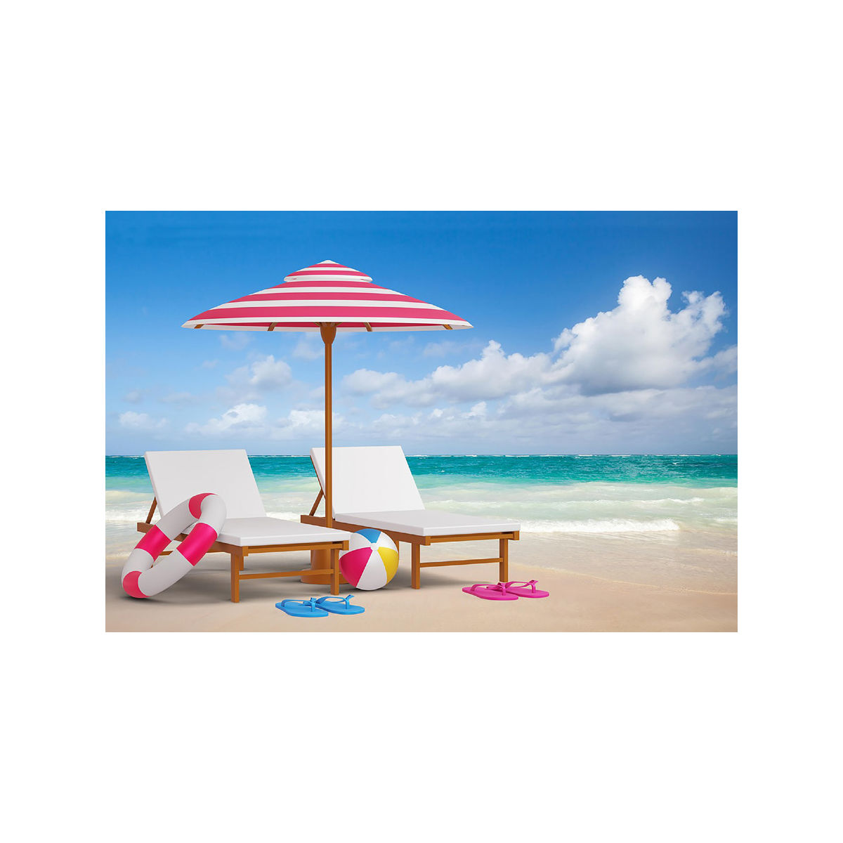 PM0534 PAD BEACH CHAIR