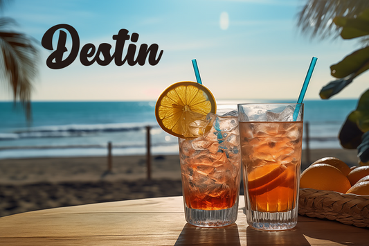 PM0535A DESTIN DRINKS BEACH VIEW