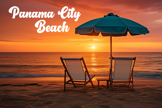 PM0536B PANAMA CITY BEACH BEACH SUNSET