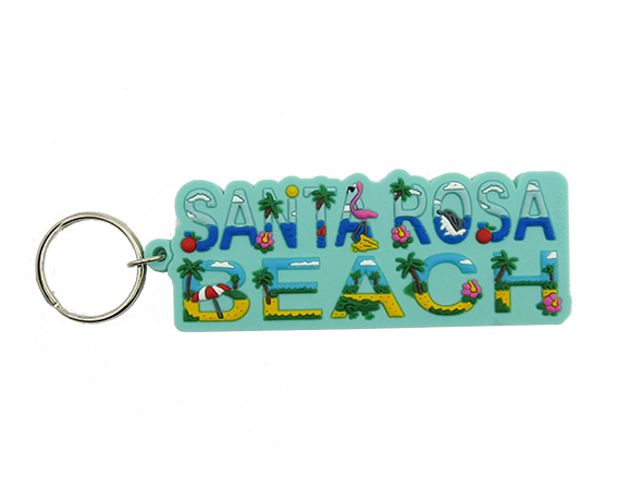 RM0151 SANTA ROSA BEACH LETTERS RED