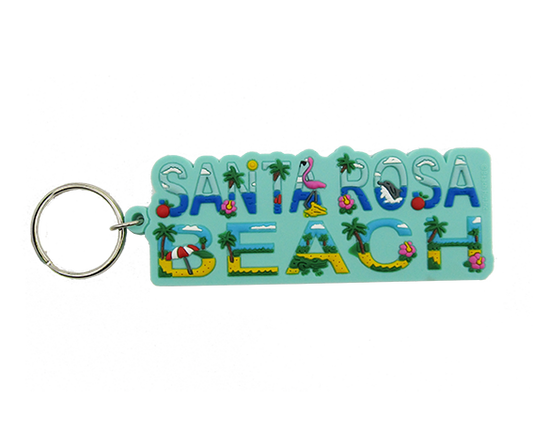 RM0151 SANTA ROSA BEACH LETTERS RED