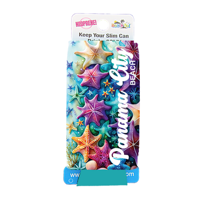 SC0001B SLIM CAN KOOLIE PANAMA CITY BEACH SHELLS