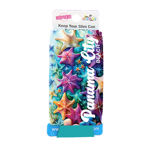 SC0001B SLIM CAN KOOLIE PANAMA CITY BEACH SHELLS
