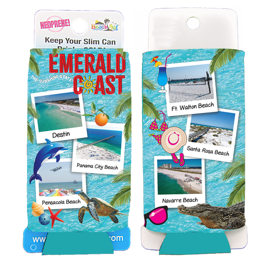 SC0002A SLIM CAN KOOLIE EMERALD COAST