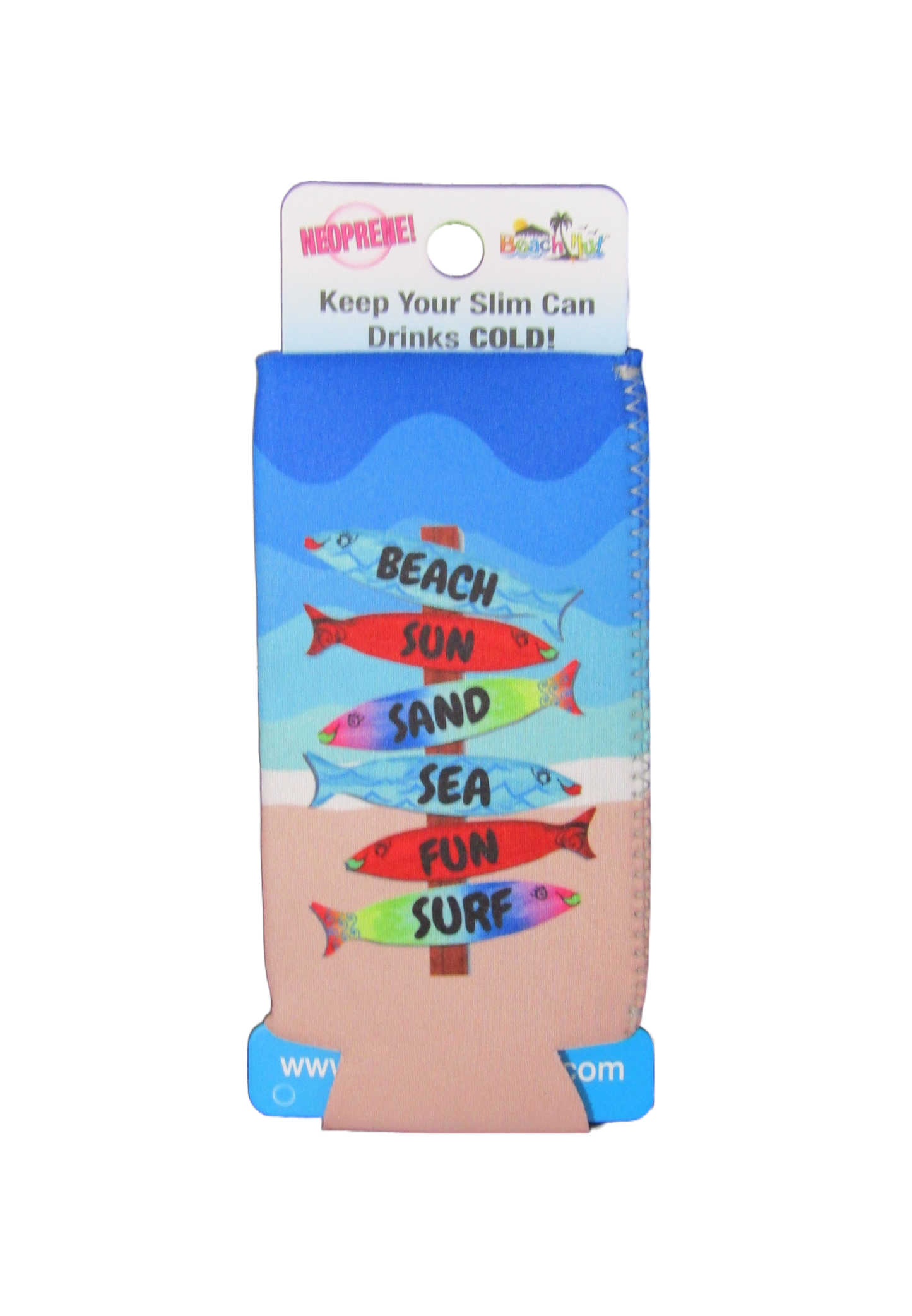 SC0008 SLIM CAN PAD FISH SIGN