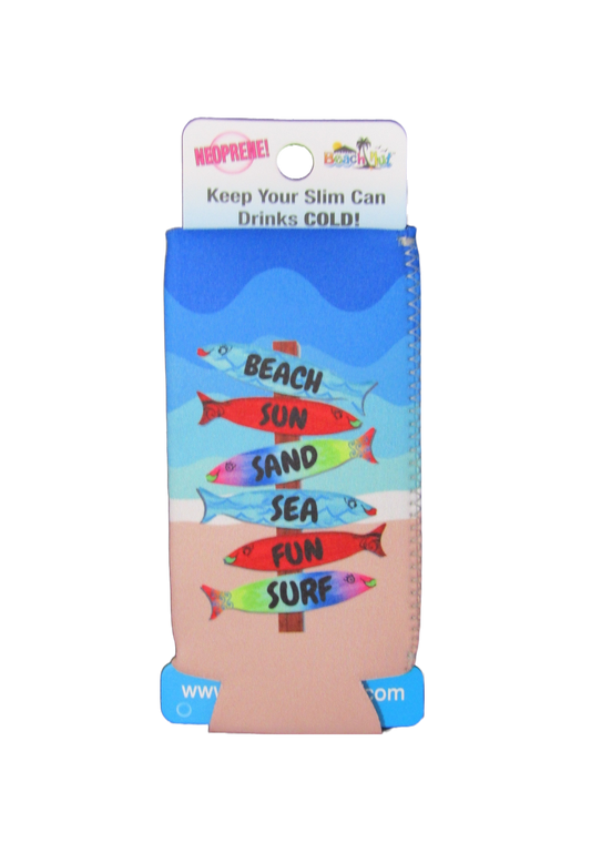 SC0008 SLIM CAN PAD FISH SIGN