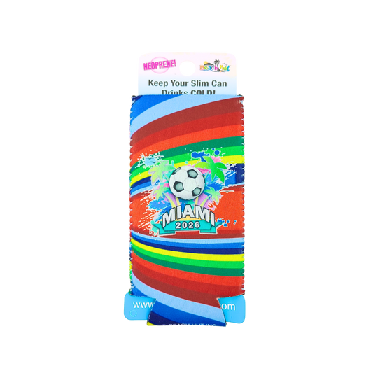 SC0011 SLIM CAN KOOLIE MULTI COLOR SOCCER