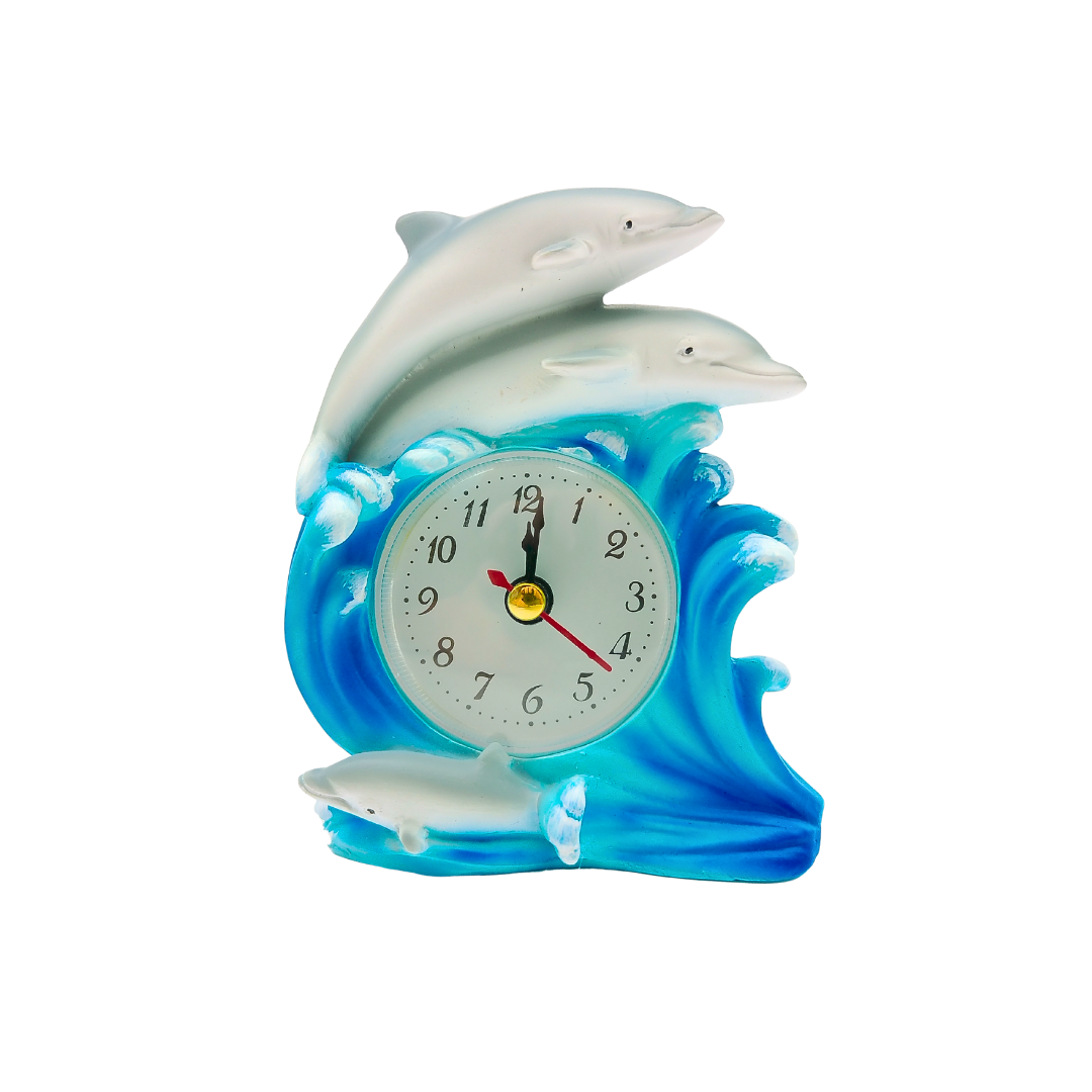CL6501 PAD DOLPHIN CLOCK DOLPHIN