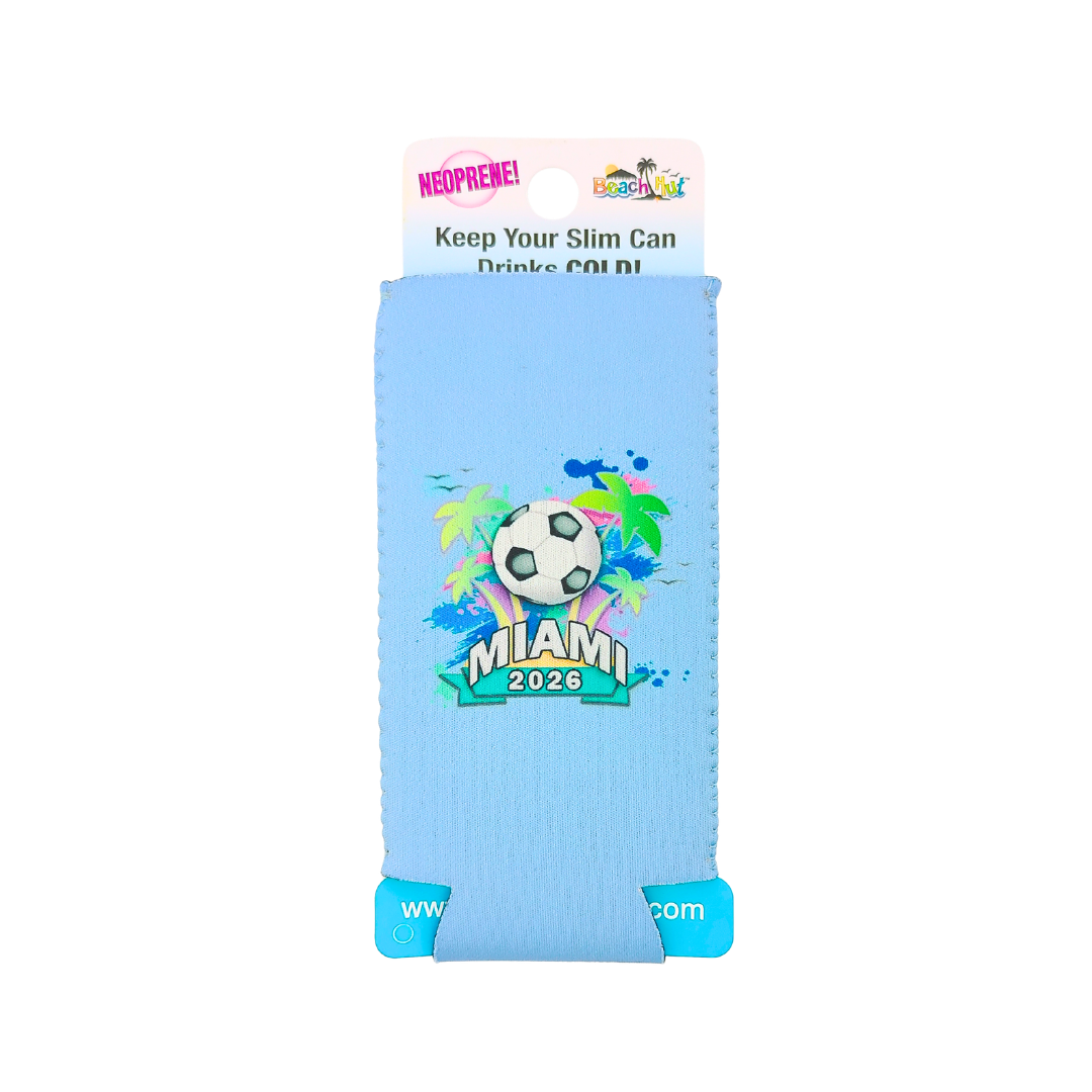 SC0012 SLIM CAN KOOLIE BLUE COLOR SOCCER