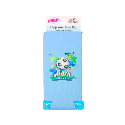 SC0012 SLIM CAN KOOLIE BLUE COLOR SOCCER