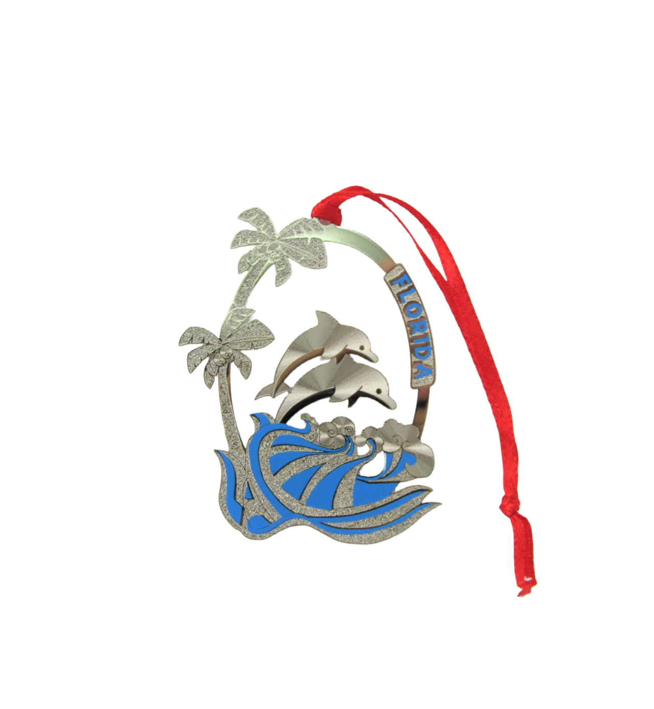 SI0001 FLORIDA DOLPHIN ORNAMENT