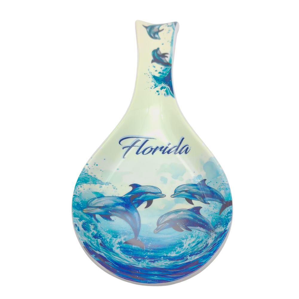 SR4010 DOLPHIN SPOON REST FLORIDA