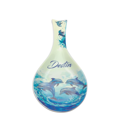 SR4011 DOLPHINS SPOON RESTS - DESTIN