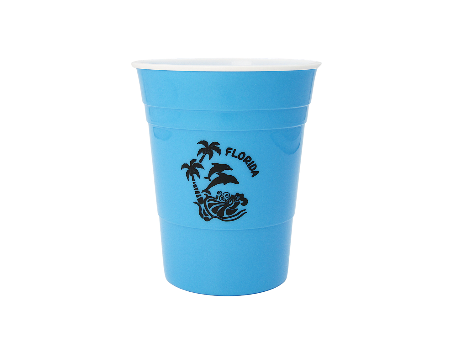 DC0002 PARTY CUP BLUE DOLPHINS