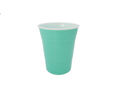 DC0003  PARTY CUP TEAL TURTLE